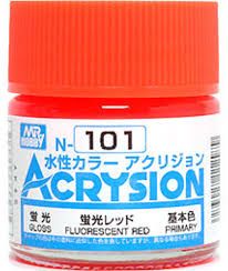 N101 Fluorescent Red Gloss