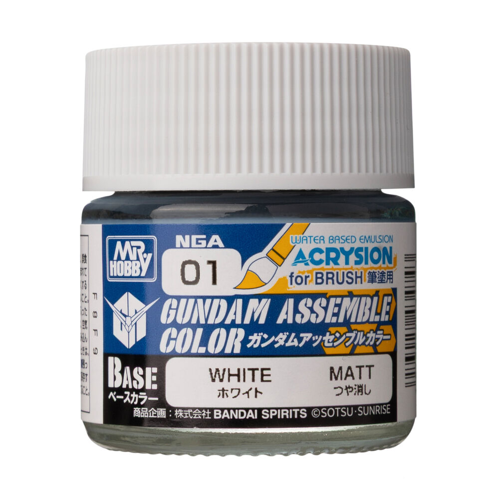 NGA-01 Acrysion Gundam Assemble Color (Base Color) - White Matt