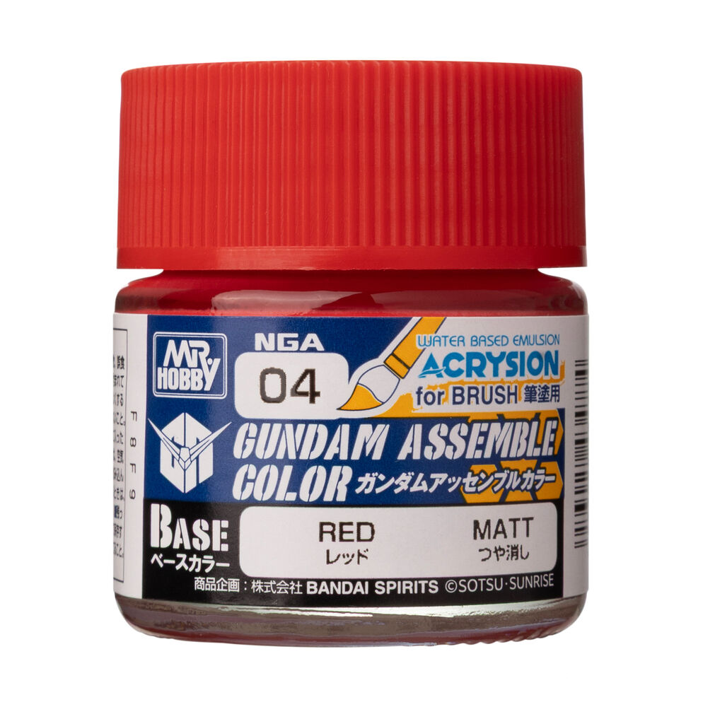 NGA-04 Acrysion Gundam Assemble Color (Base Color) - Red Matt
