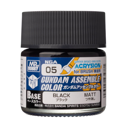 NGA-05 Acrysion Gundam Assemble Color (Base Color) - Black Matt