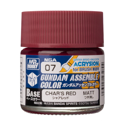 NGA-07 Acrysion Gundam Assemble Color (Base Color) - Char's Red Matt