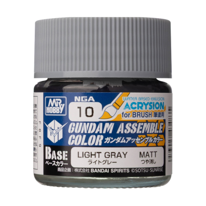 NGA-10 Acrysion Gundam Assemble Color (Base Color) - Light Gray Matt