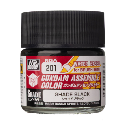 NGA-201 Acrysion Gundam Assemble Color (Shade Color) - Shade Balck