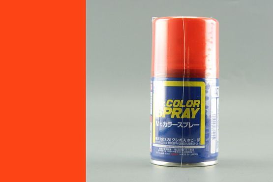 S047 Clear Red Gloss Spray