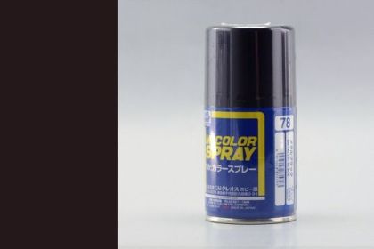 S078 Black Metallic (Gloss) Spray