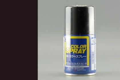 S092 Black Semi-Gloss Spray