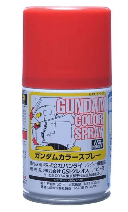 SG12 Gundam Color Spray Sazabi Red
