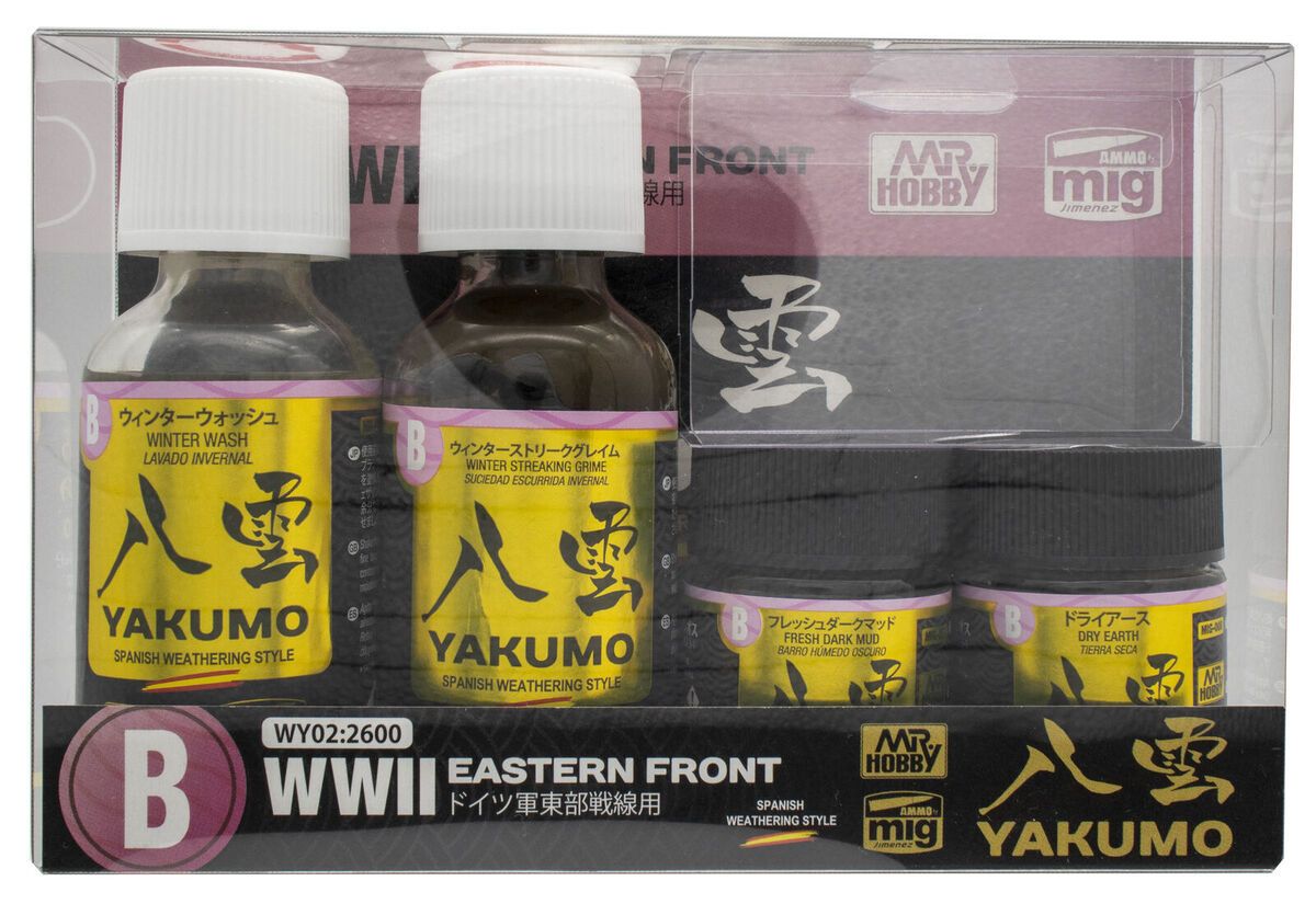 WY-02 Yakumo Color Set B - WWII Eastern Front