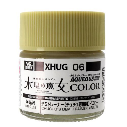 XHUG06 Aqueous Gundam Chuchu's Demi Trainer Yellow, Semi-Gloss