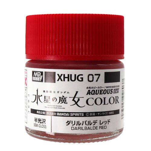 XHUG07 Aqueous Gundam Darilbalde Red, Semi-Gloss