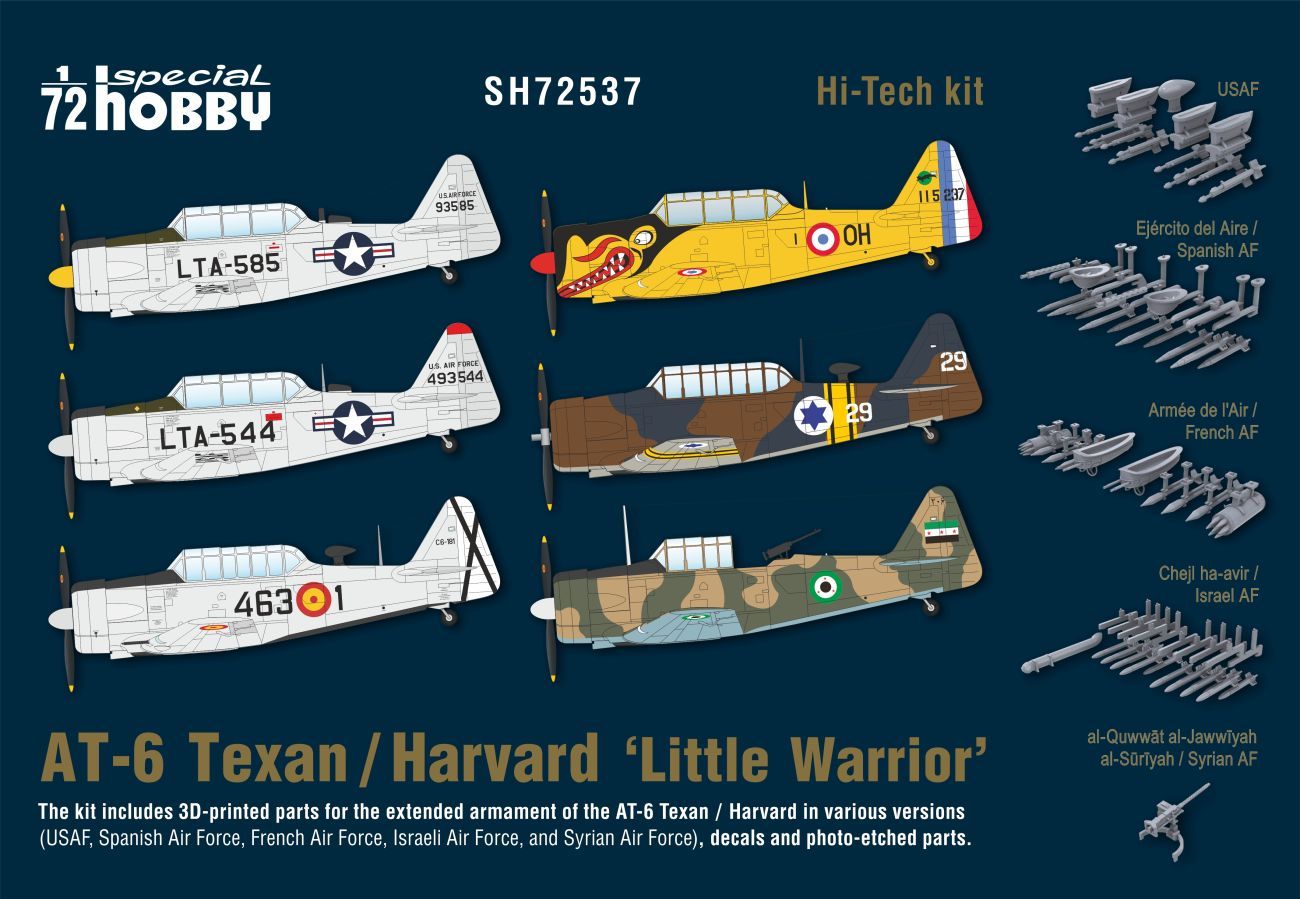 1:72 AT-6 Texan / Harvard ‘Little Warrior’ HI-TECH