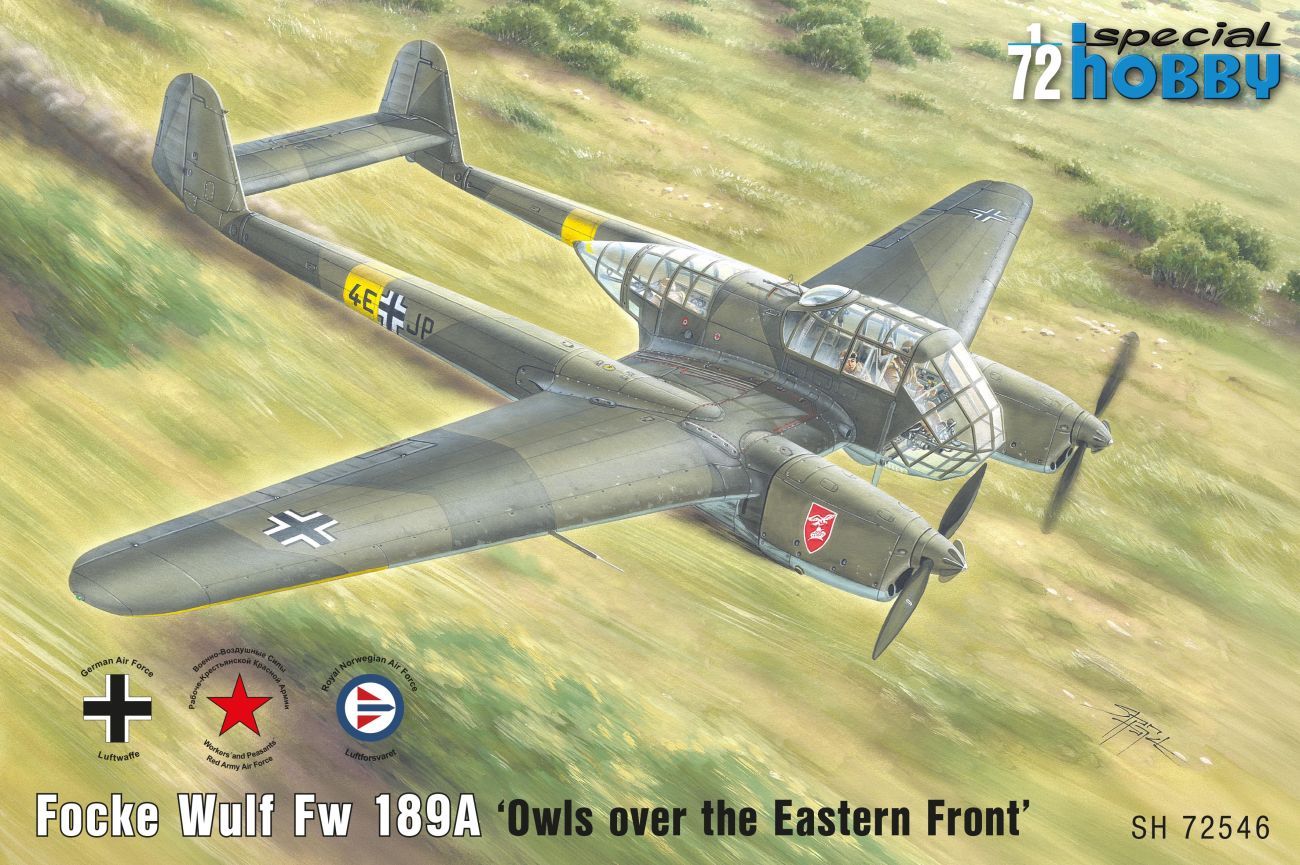 1:72 Focke Wulf Fw 189A ‘Owls over the Eastern Front’