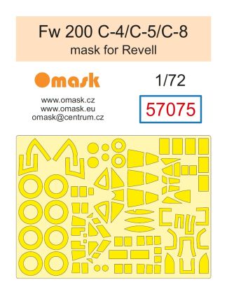 1:72 Fw 200 C-4/C-5/C-8 mask (for Revell)