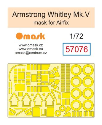 1:72 Armstrong Whitley Mk.V mask (for Airfix)
