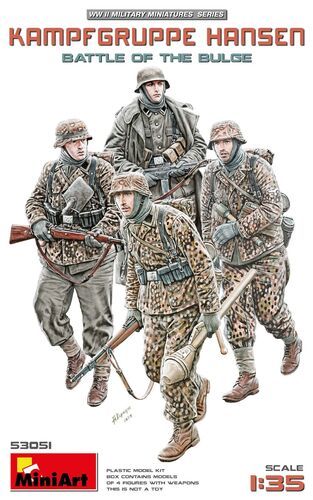 1:35 Kampfgruppe Hansen - Battle of the Bulge (4 Figures)