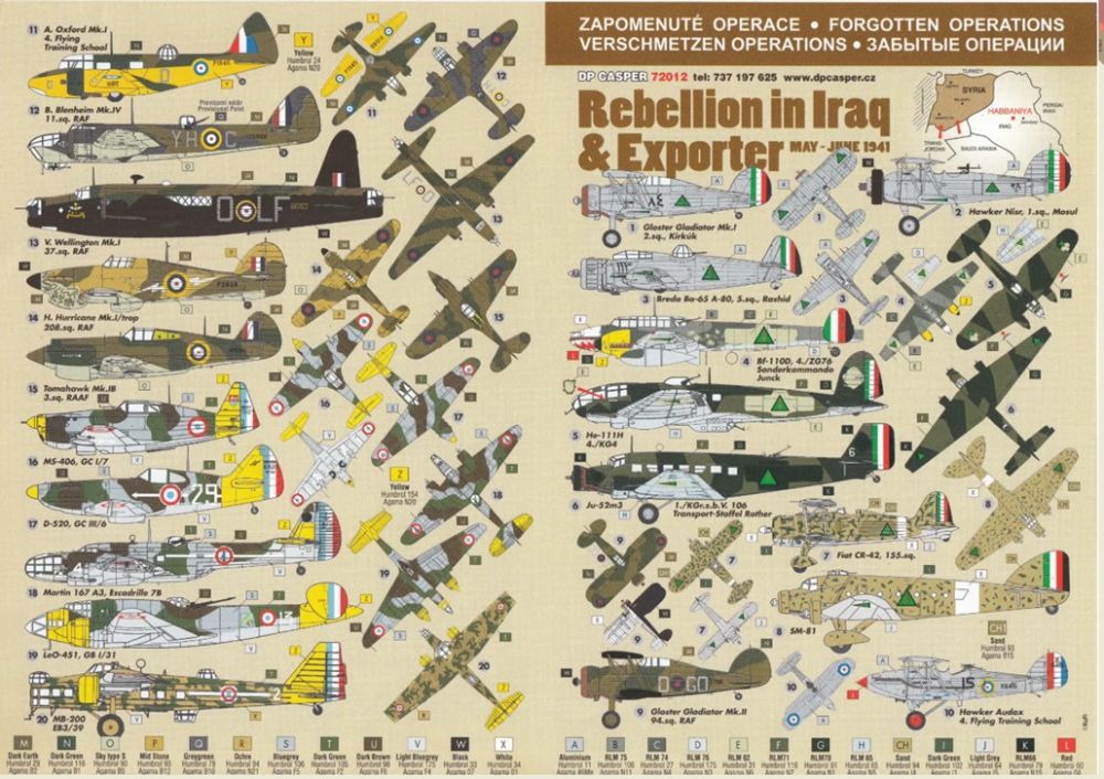 1:72 Rebellion in Iraq & Exporter May-June 1941