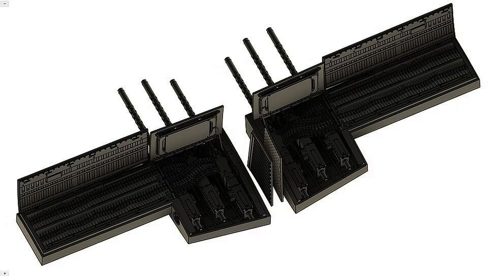 1:32 P51D Mustang Gun Bays (Tamiya)