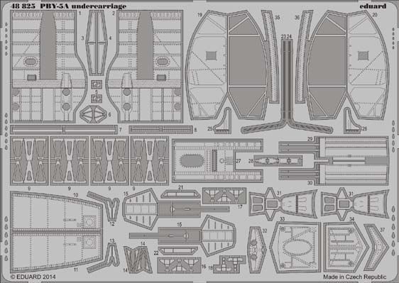 1:48 PBY-5A undercarriage Revell / Monogram