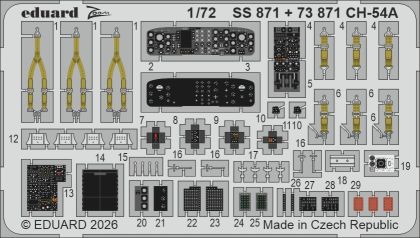 1:72 Sikorsky CH-54A Tarhe - Zoom Set (for ICM Kits)