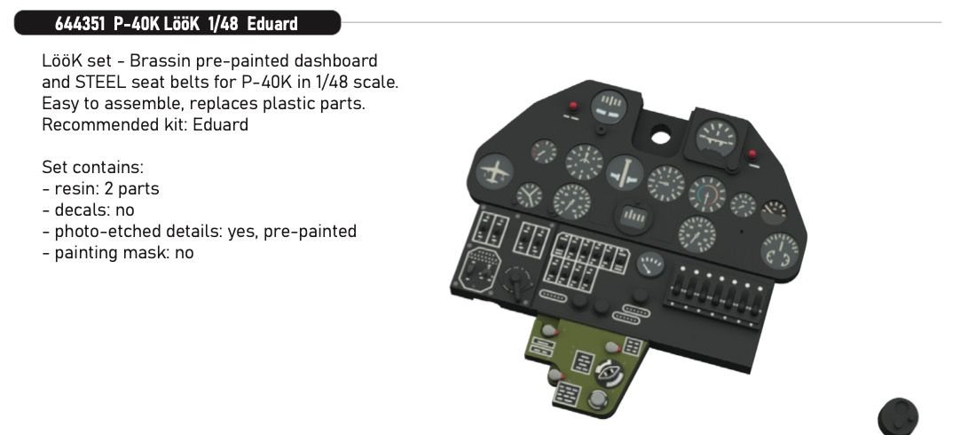 1:48 Curtiss P-40 K LööK