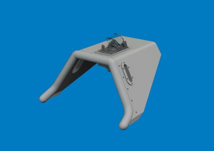 1:48 Fw 190 D-9 - Gun Sight (for MiniArt Kits / 3D-Printed)