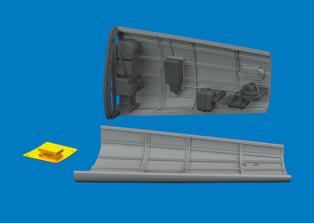1:48 Bf-109 K-4 - Radio Compartment (for Eduard Kits / 3D-Printed)