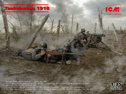 1:35 Tankabwehr 1918 (4 Figures)