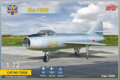 1:72 Yak-1000