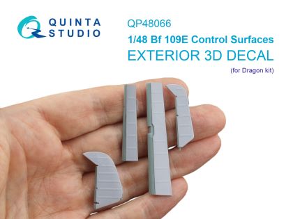 1:48 Bf 109E Control Surfaces (Dragon)