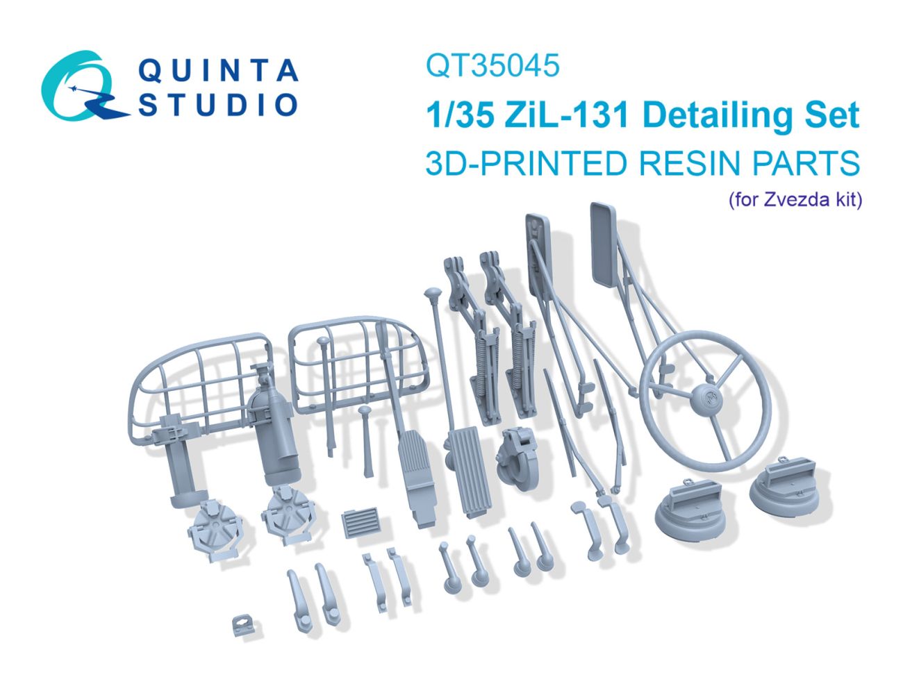 1:35 ZiL-131 Detailing set (Zvezda)