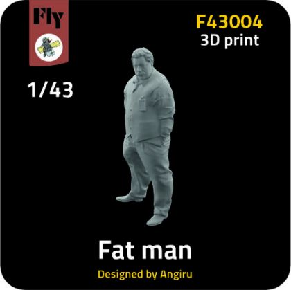 1:43 Fat Man (3D-Printed)