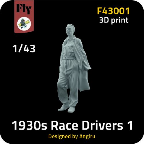1:43 Race Driver No.1 - 1930s (3D-Printed)