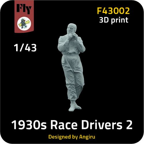 1:43 Race Driver No.2 - 1930s (3D-Printed)
