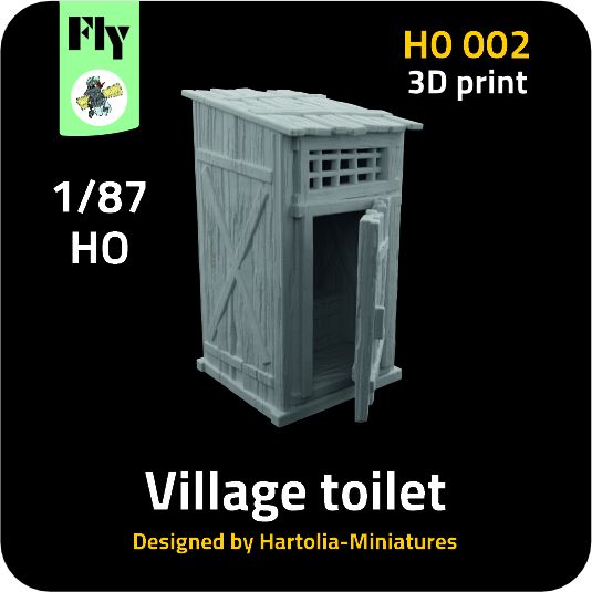1:87 Village Toilet