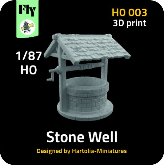 1:87 Stone Well