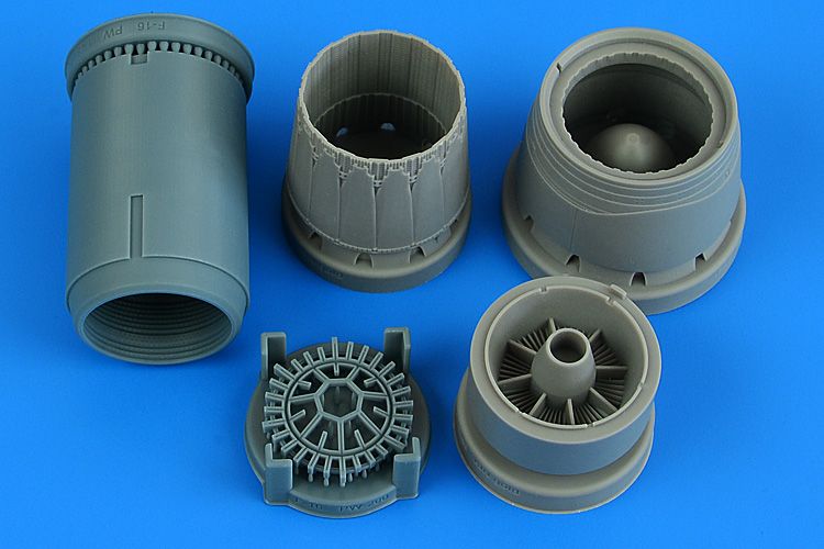 1:48 F-16A/F-16B PW 200 block 5/10/15 exhaust nozzle for Kinetic