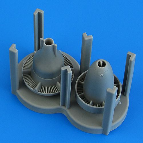 1:32 He-162A-1/2 detailed fan & engine turbine for Revell