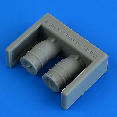 1:72 Westland Wessex HC.2 exhaust with F.O.D. covers for Airfix