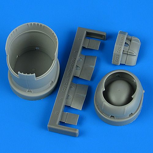1:72 F6F-5 Hellcat cowling and cooling flaps for Eduard
