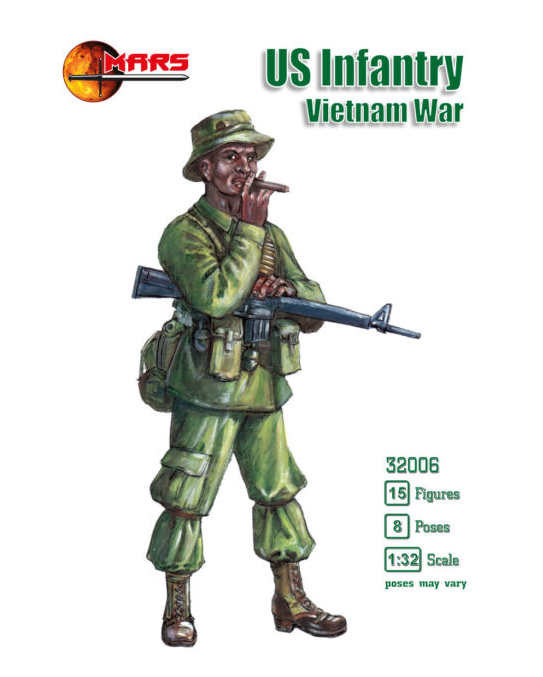 1:32 US Infantry Vietnam War