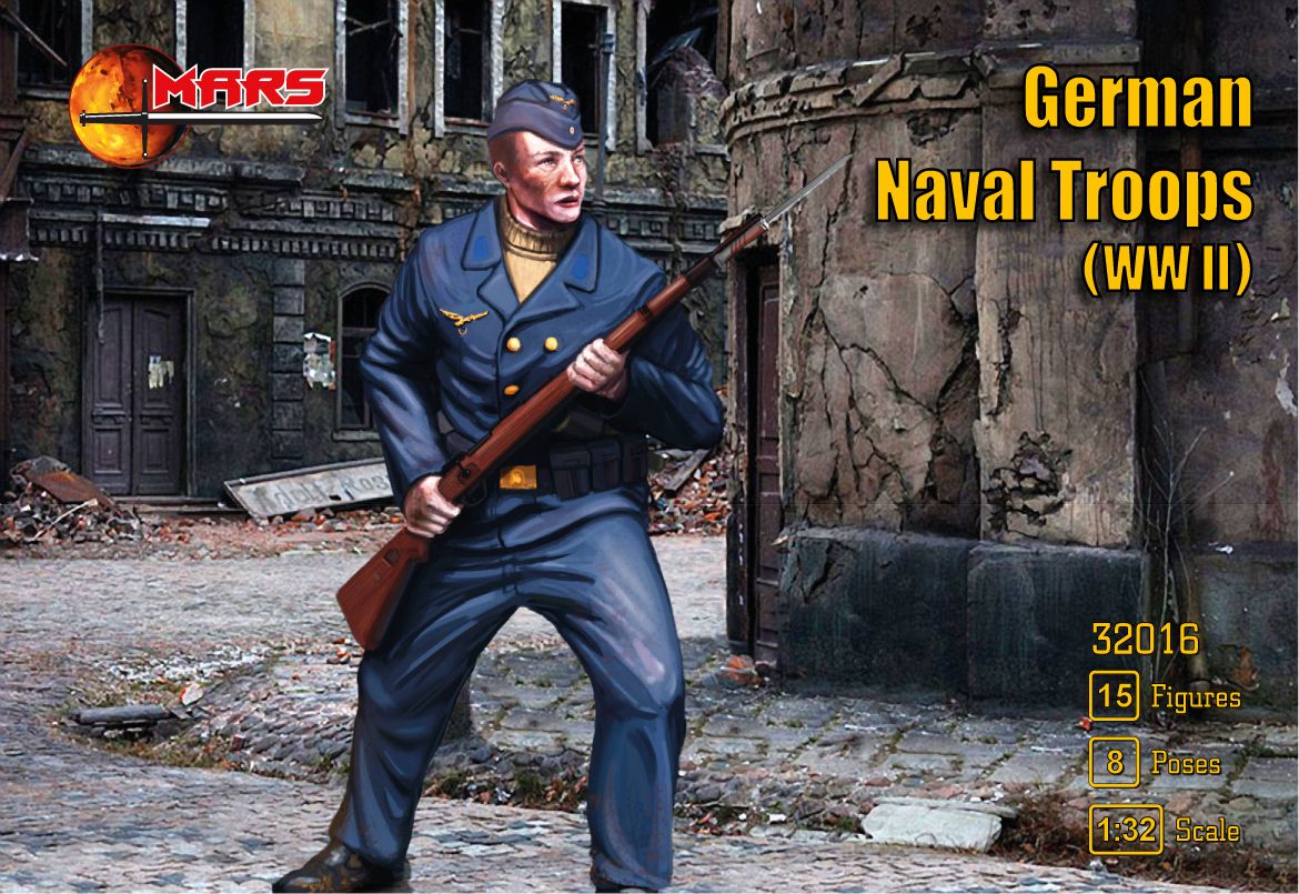 1:32 German WWII Naval Troops