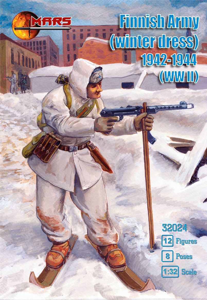 1:32 Finnish Army in winter dress (1942-1944)
