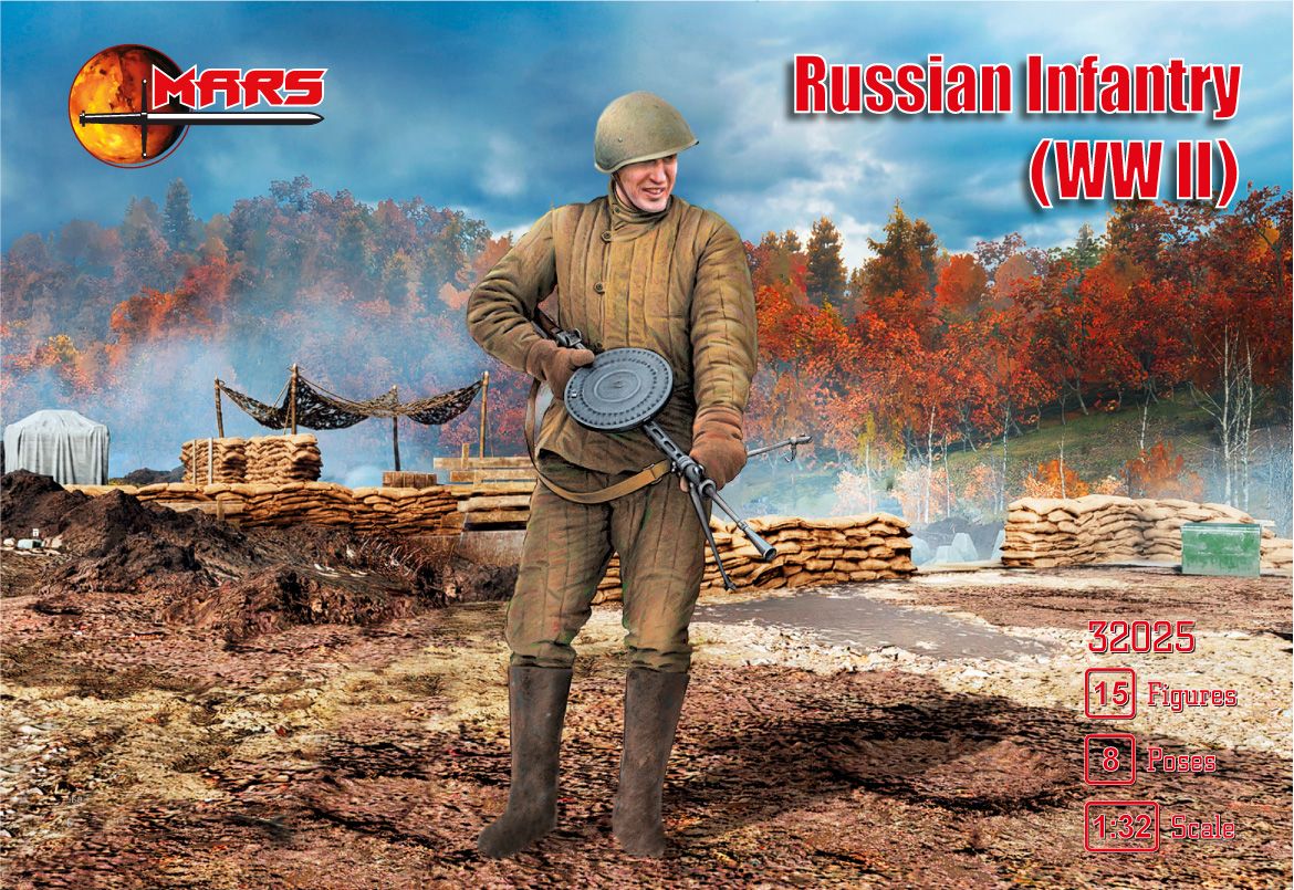 1:32 Russian Infantry (WWII)