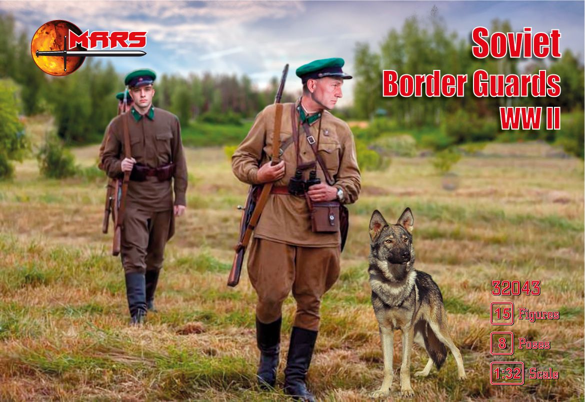 1:32 Soviet Border Guards (WWII)