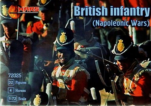 1:72 British infantry (Napoleonic Wars)