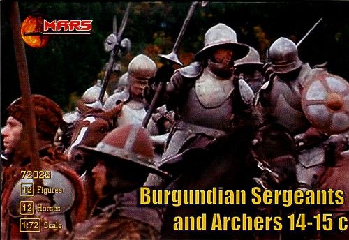 1:72 Burgundian Sergeants and Archers 14-15c