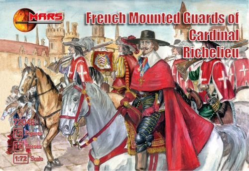 1:72 French Mounted Guards of Cardinal Richelieu
