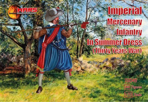 1:72 Imperial Mercenary Infantry in summer dress (Thirty Years War)