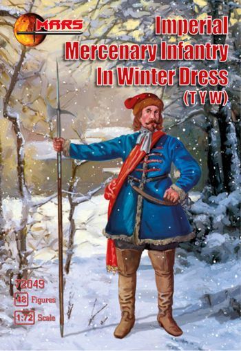 1:72 Imperial Mercenary Infantry in Winter Dress (TYW)