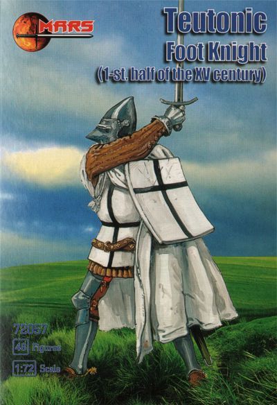 1:72 Foot Knight (1-st half of the XV century)